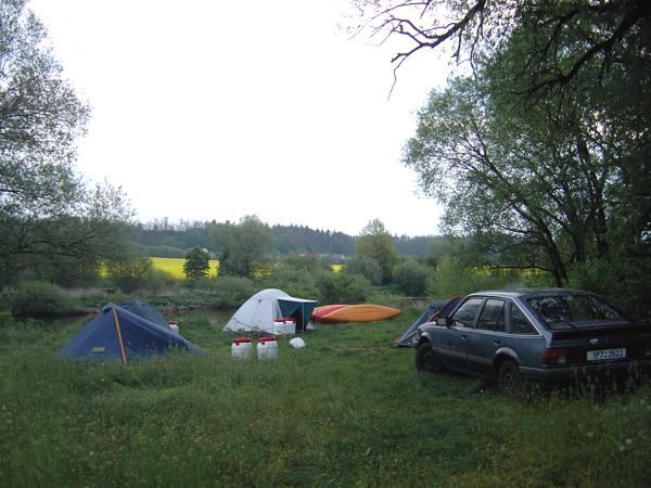Pten camp Chrst - pod Dolanskm mostem