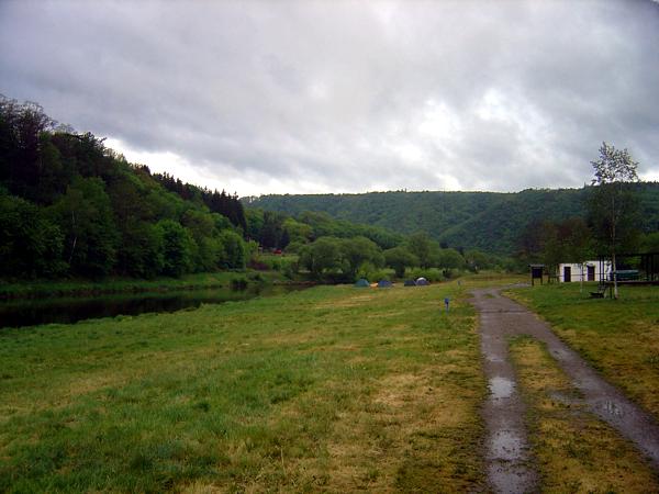 Camp ve Zben byl idilicky mimo provoz